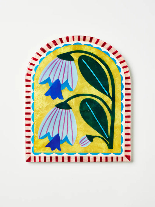 Jones & Co Bloom Nouveau Wall Art - Yellow Arch