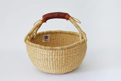 African Queen Round Basket - Medium - 2 Styles