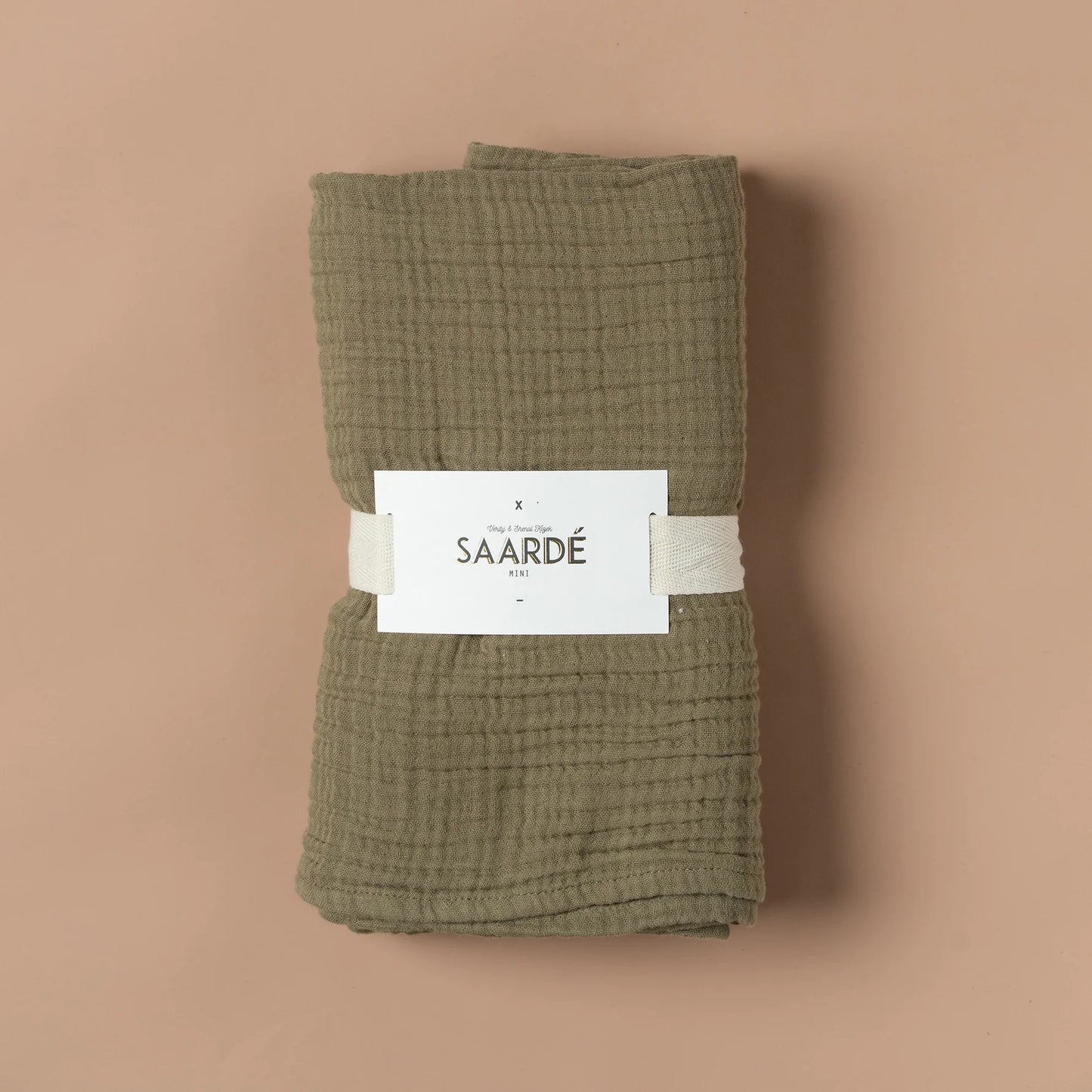 Saarde Turkish Cotton Crinkle Baby Blanket - 5 Colours