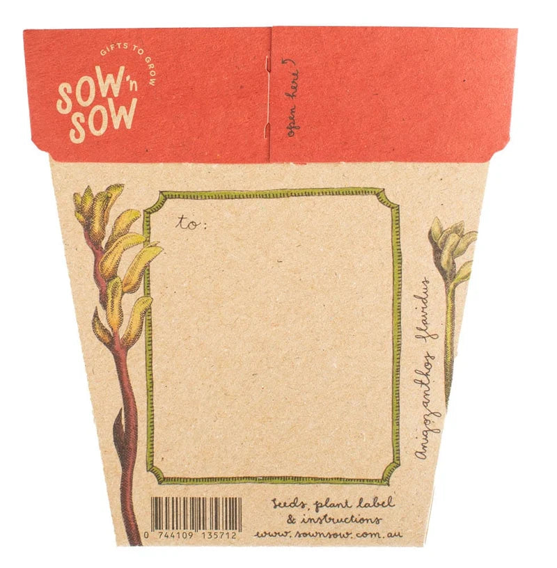 Sow ‘n Sow Gift of Seeds - Kangaroo Paw