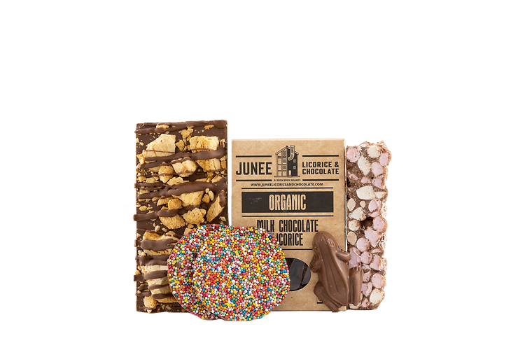 JUNEE Licorice & Chocolate Gift Hamper - Milk Chocolate