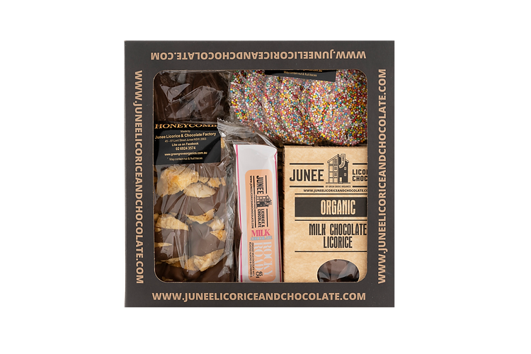 JUNEE Licorice & Chocolate Gift Hamper - Milk Chocolate