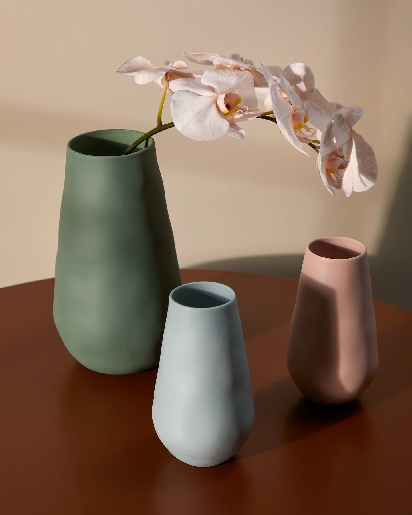 Teardrop Vase Icy Pink (M)