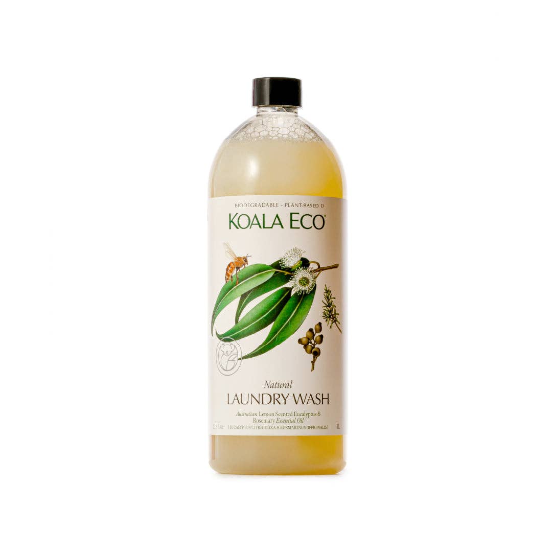 Lemon-Scented Eucalyptus & Rosemary Laundry Wash: 1L