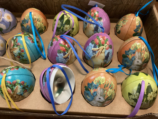 Madame Treacle Rabbit Mini Egg Tins with chocolate egg!