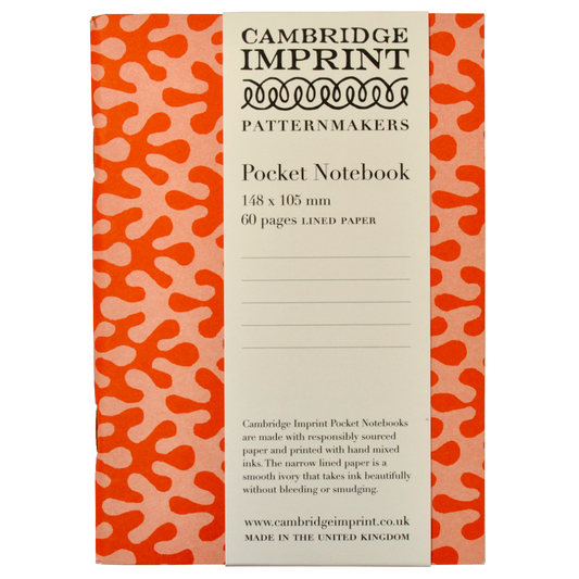 Pocket Notebook Kelp Tangerine