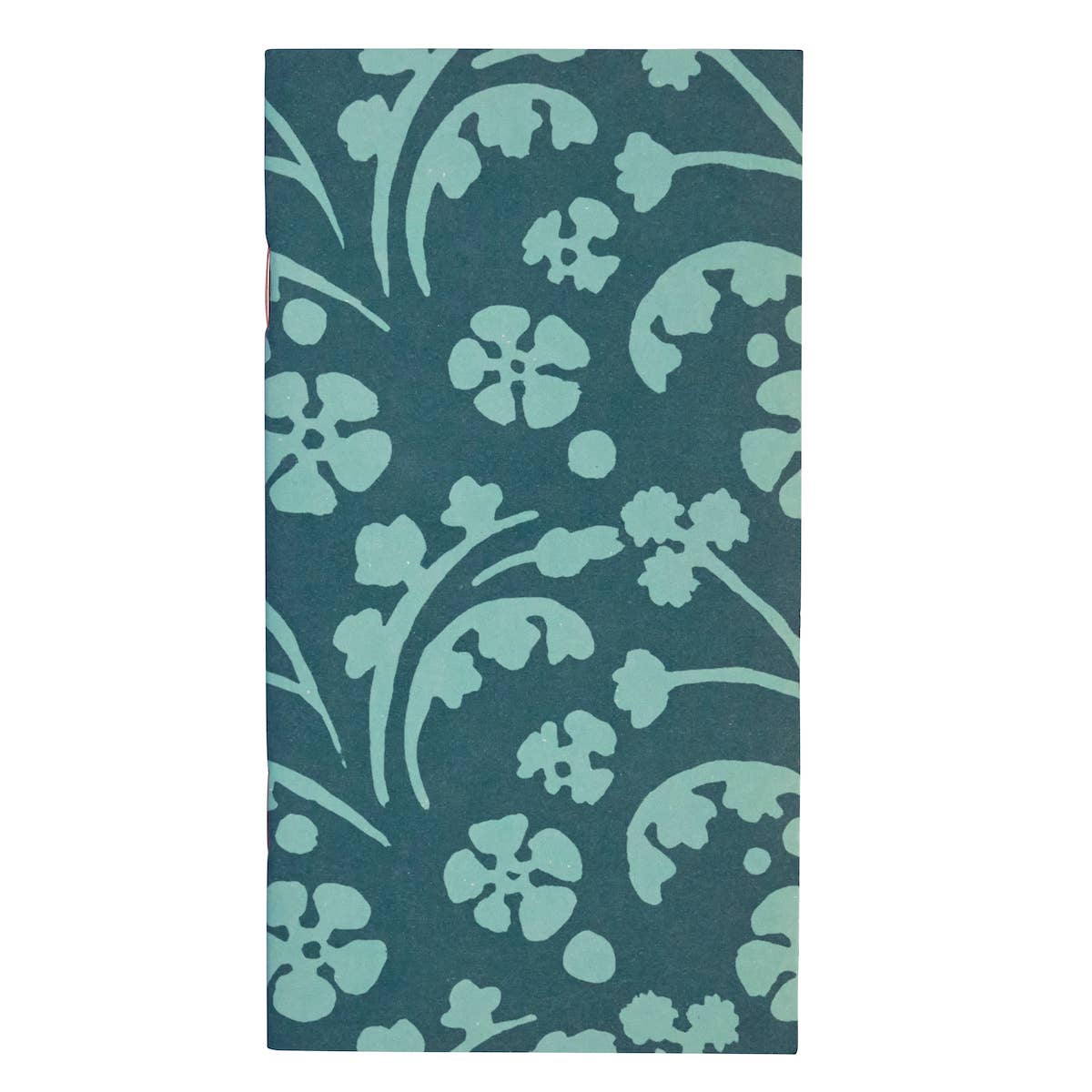 Very Slim List Book Wild Flowers Blue