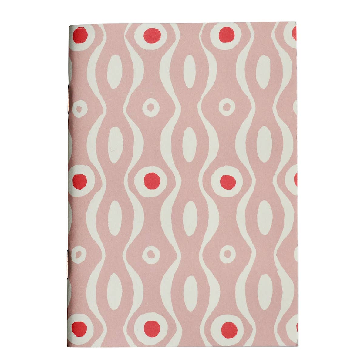 Pocket Notebook Persephone Pale Pink and Raspberry