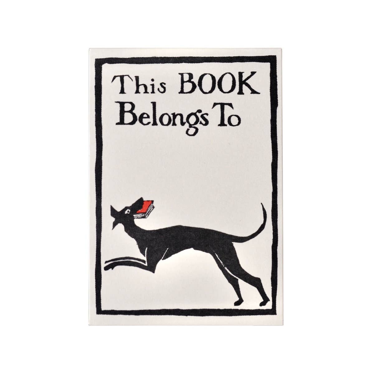 Twelve Bookplates Dog
