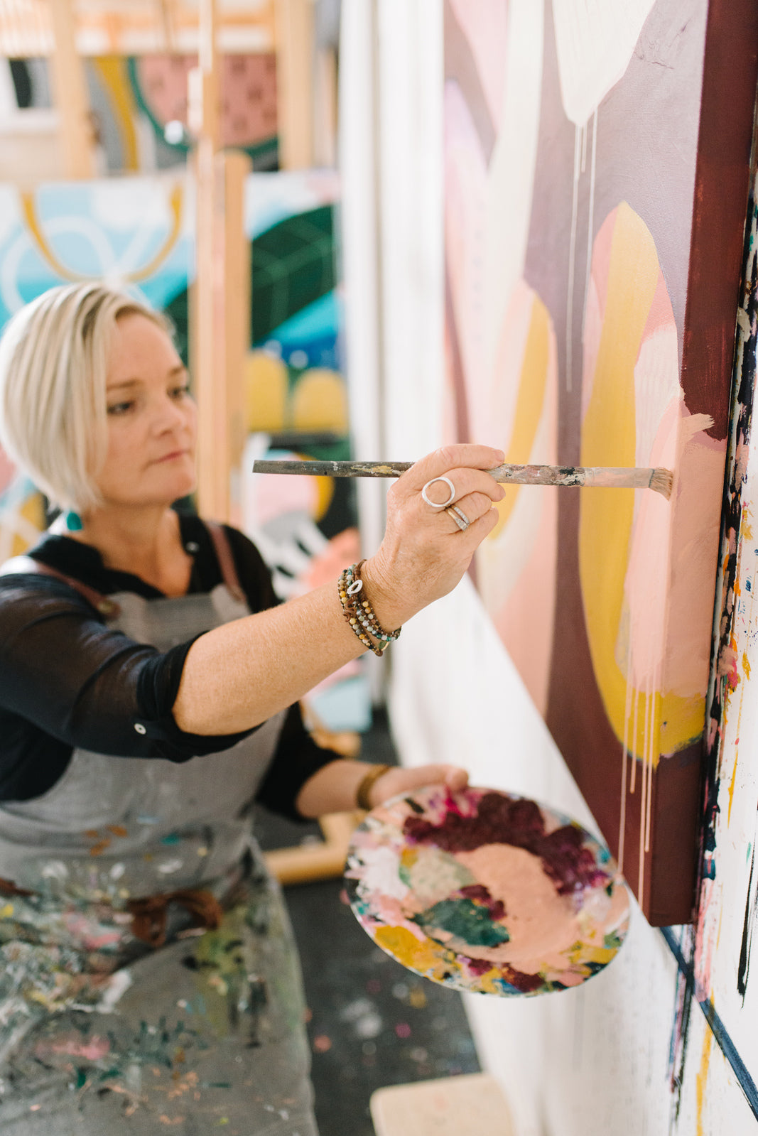 Olieve & Olie Artist Wash & Cream Twin Set