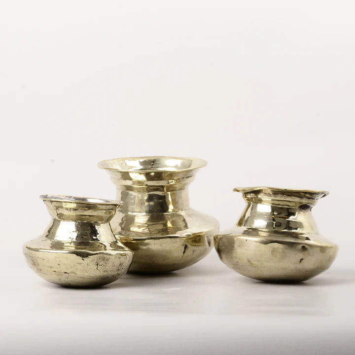 Small Brass Pot