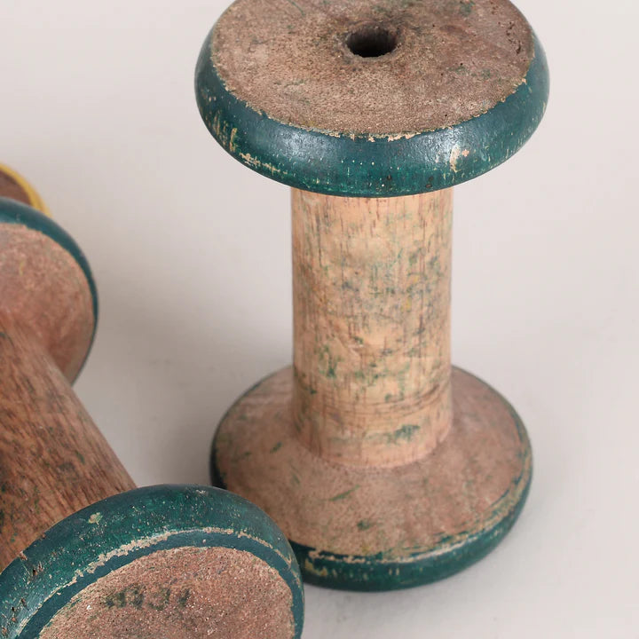 Wooden Painted Bobbins