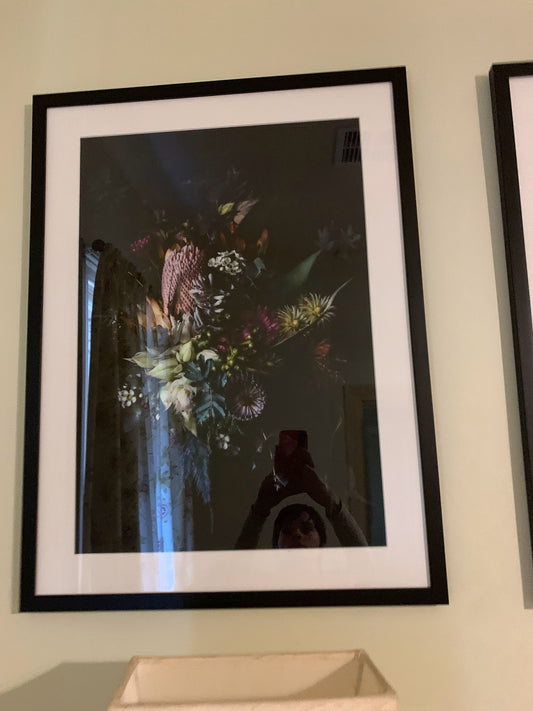Floragraphica Jane's Bouquet - A4 Still Life Framed Photograph