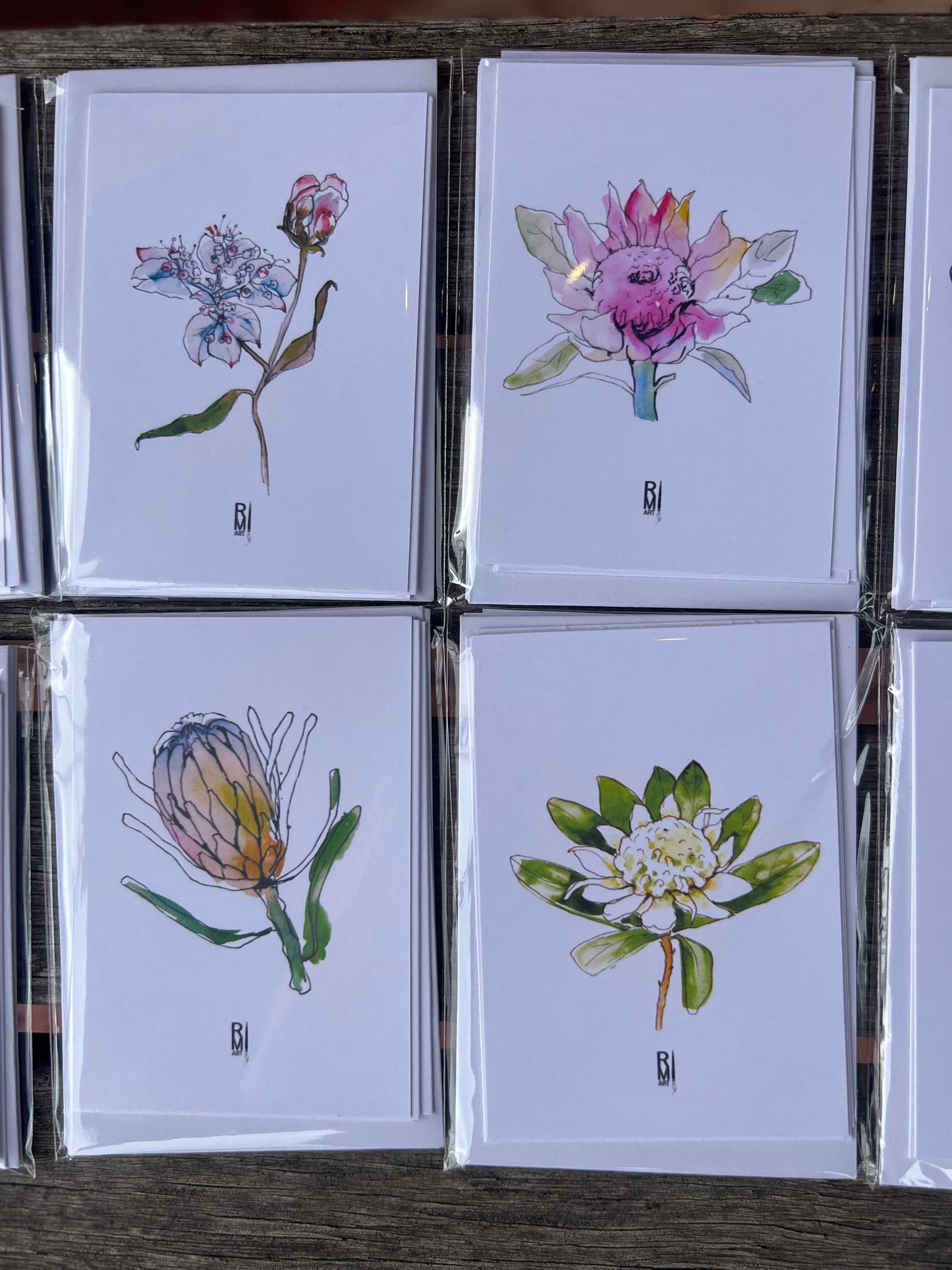 Richard Maxwell Art - Botanical Cards