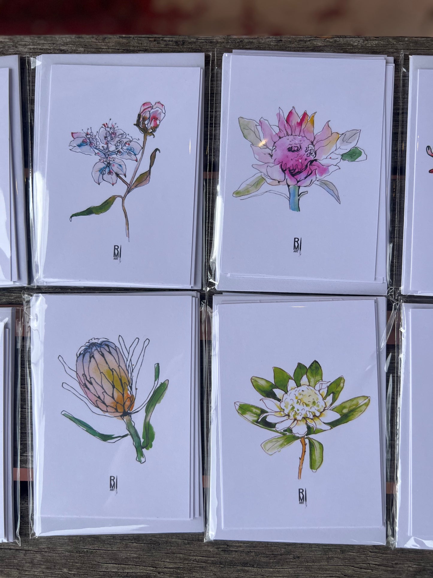 Richard Maxwell Art - Botanical Cards