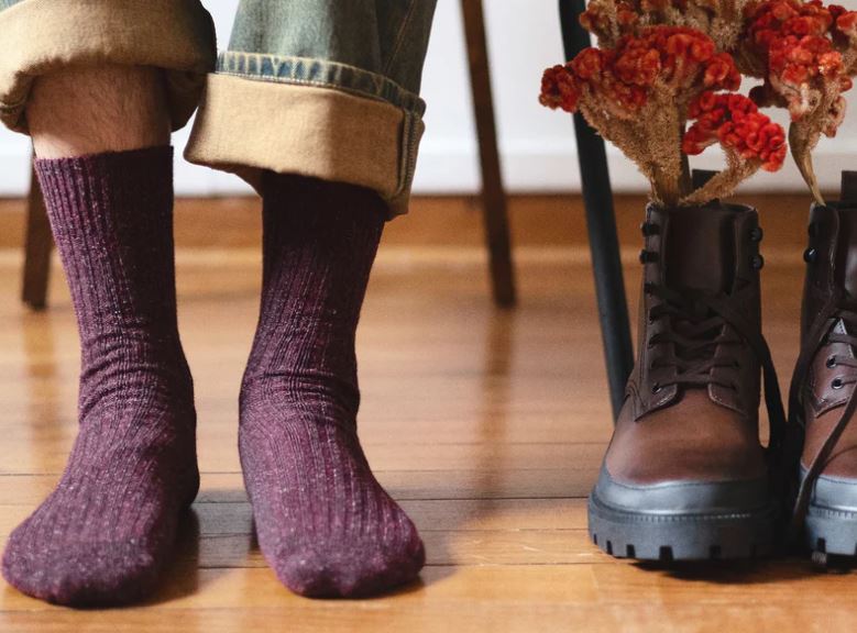 Klue Dust Star Silk & Wool Socks