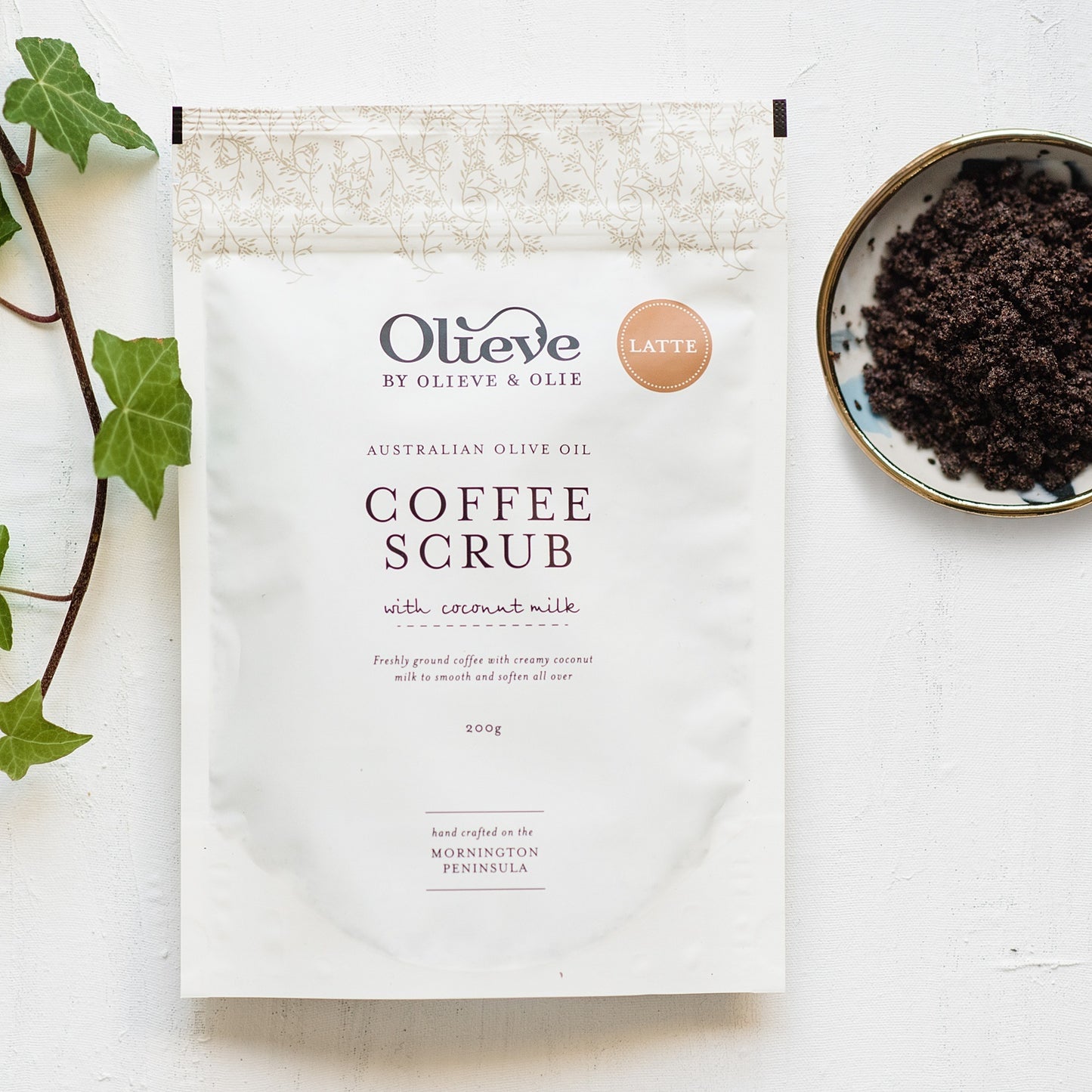 Olieve & Olie Coffee Scrub - Latte