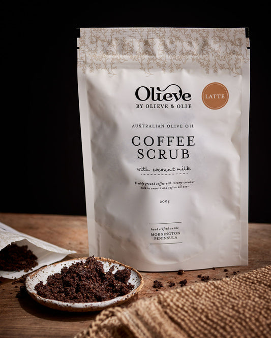 Olieve & Olie Coffee Scrub - Latte