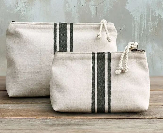 Grainsack Striped Travel Bag -  Cambridge 2 sizes