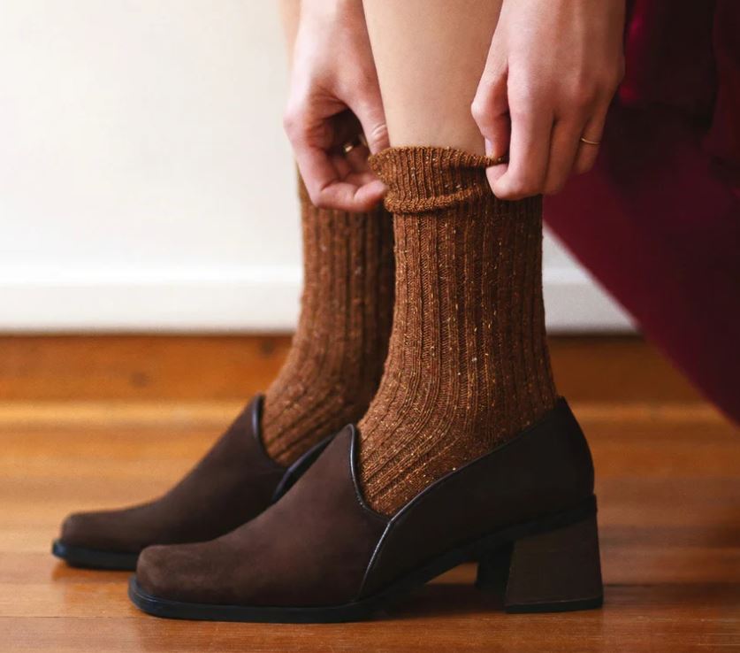Klue Dust Star Silk & Wool Socks