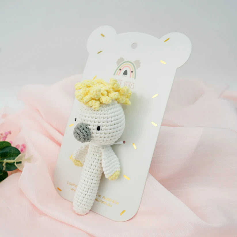 Petite Vous Crochet Hand Rattle - Cute designs
