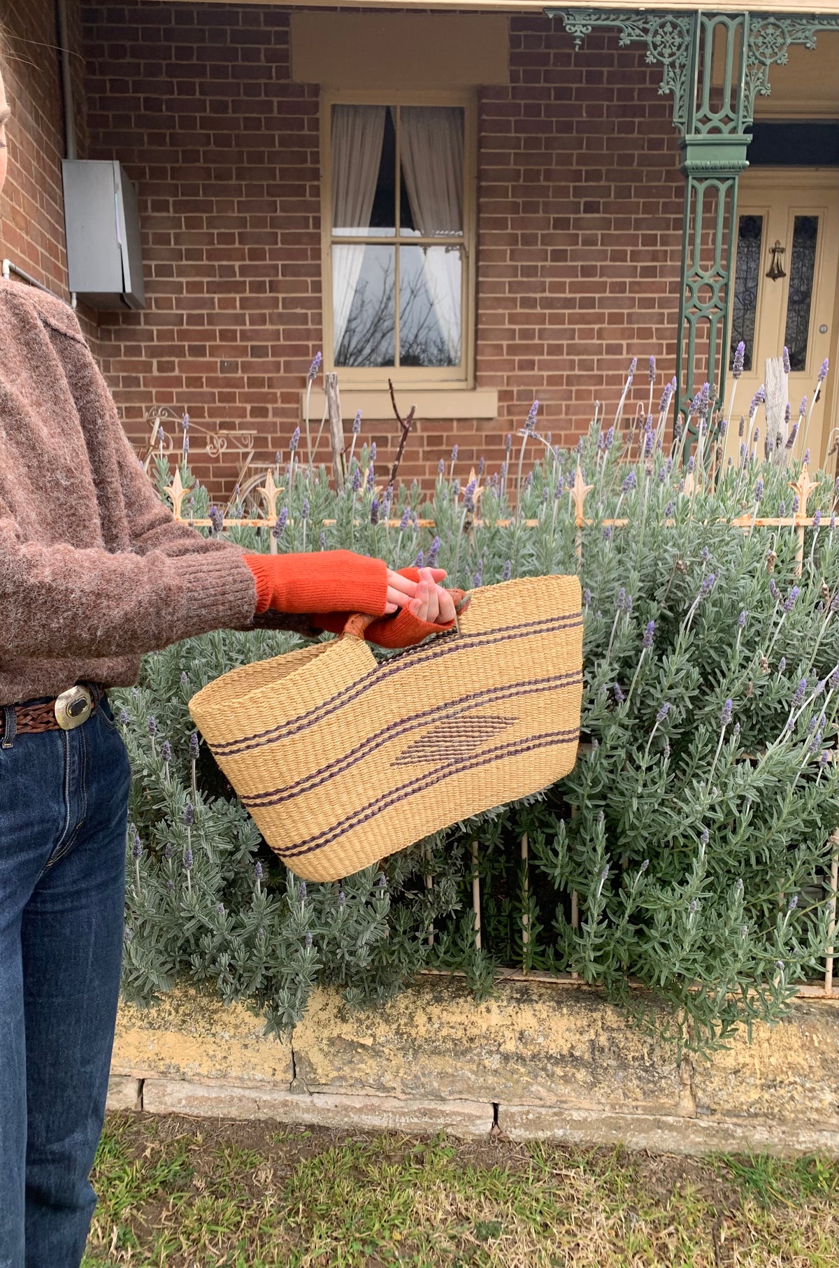 African Queen Handbag Basket