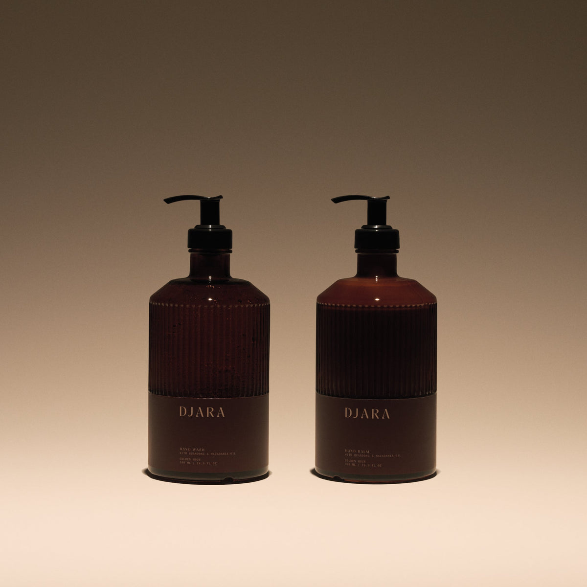 Djara Hand Wash & Hand Balm Duo | Golden Hour 500ml