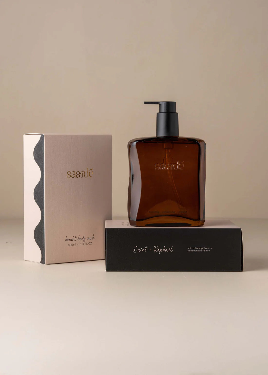 Saarde Hand and Body Wash - 3 scent notes