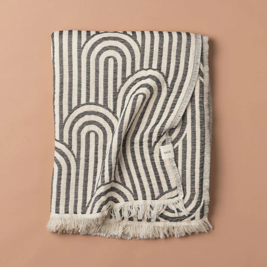 Saarde Arches Cotton Throw