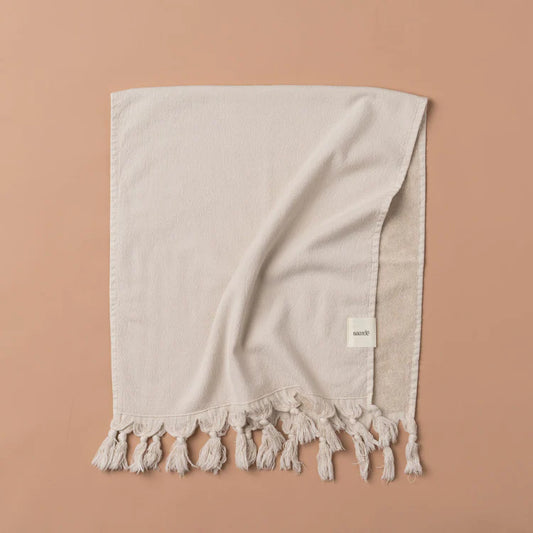 Saarde Vintage Wash Hand Towel - Clay