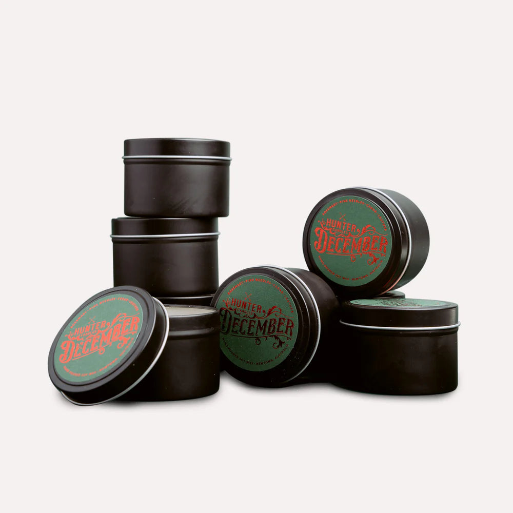 Hunter Traveller Candle - December