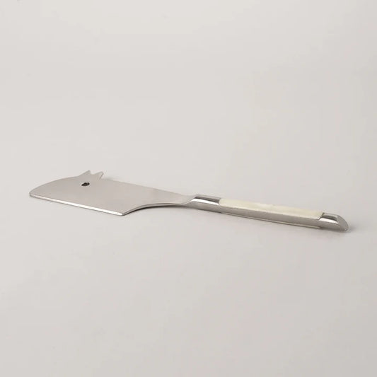 Cheese Knife with Bone Inlay - Mouse