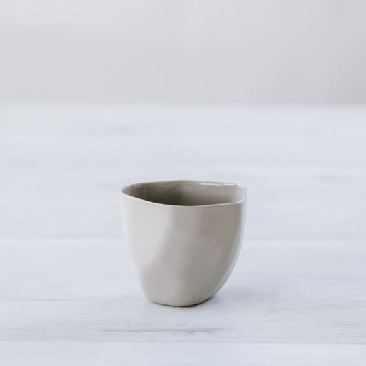 Flax Ceramic Tea Cup 5.5cms