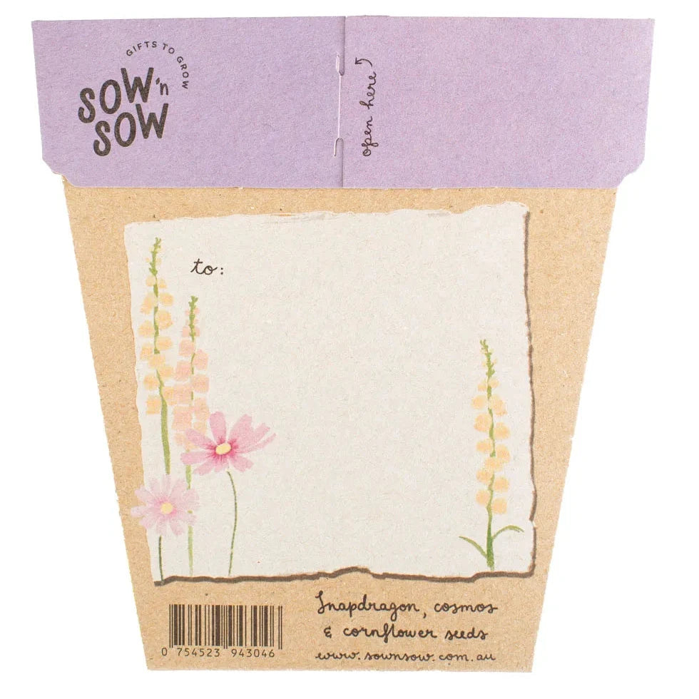 Sow 'n Sow Gift of Seeds - Happy Birthday