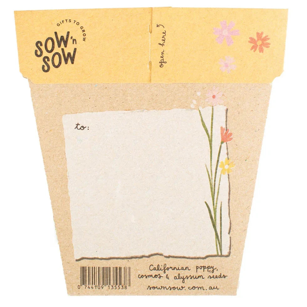 Sow 'n Sow Gift of Seeds - Wildflowers