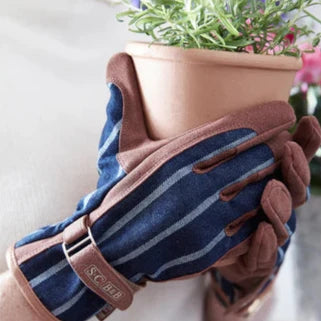 Burgon & Ball Sophie Conran - Striped Garden Gloves - 2 colours