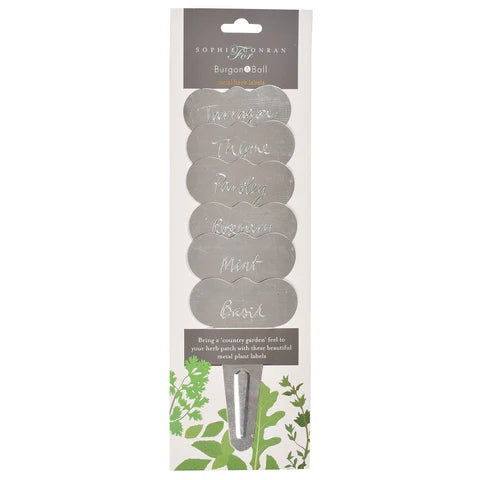 Burgon & Ball Sophie Conran - Metal herb Labels