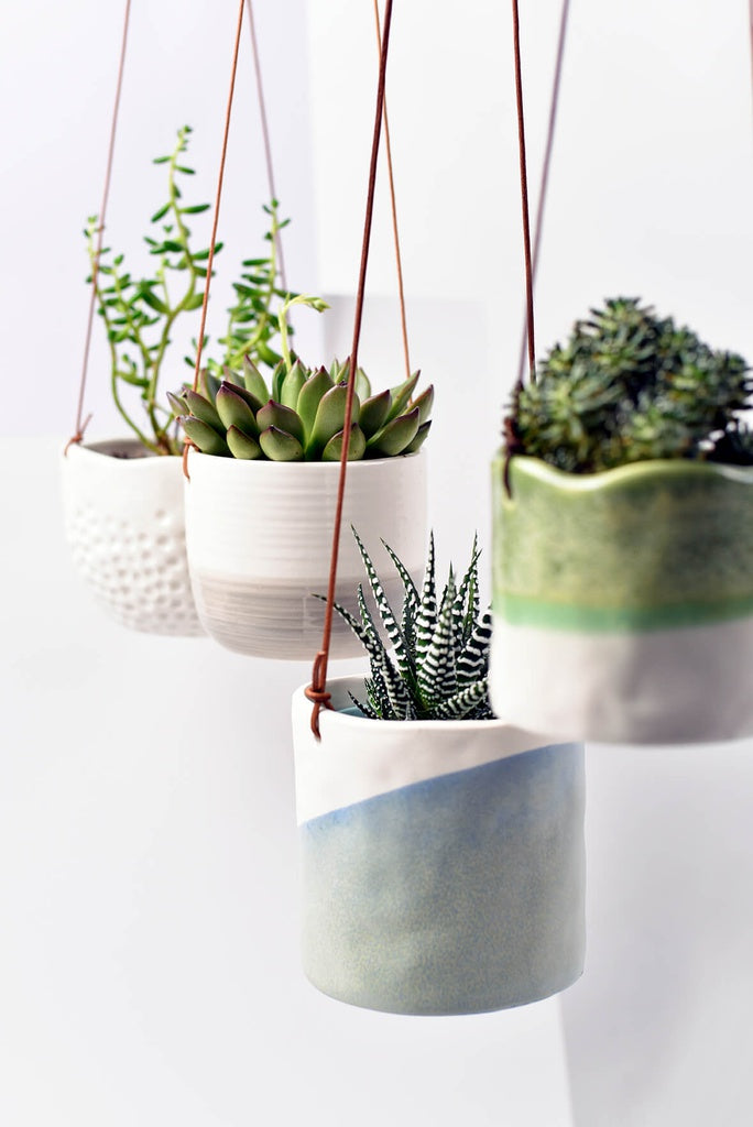 Burgon & Ball Wave Hanging Pot - Wave
