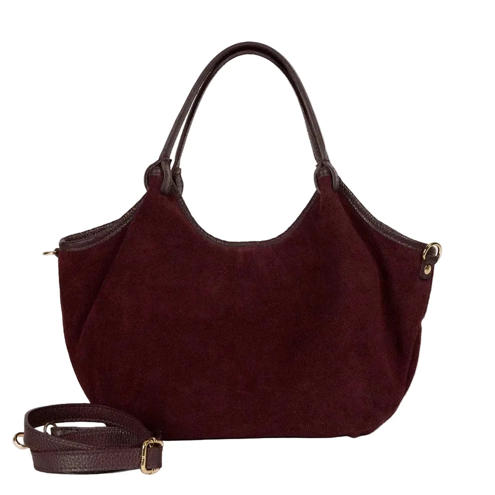 Maison Fanli Hector Suede Leather Bag - Petit