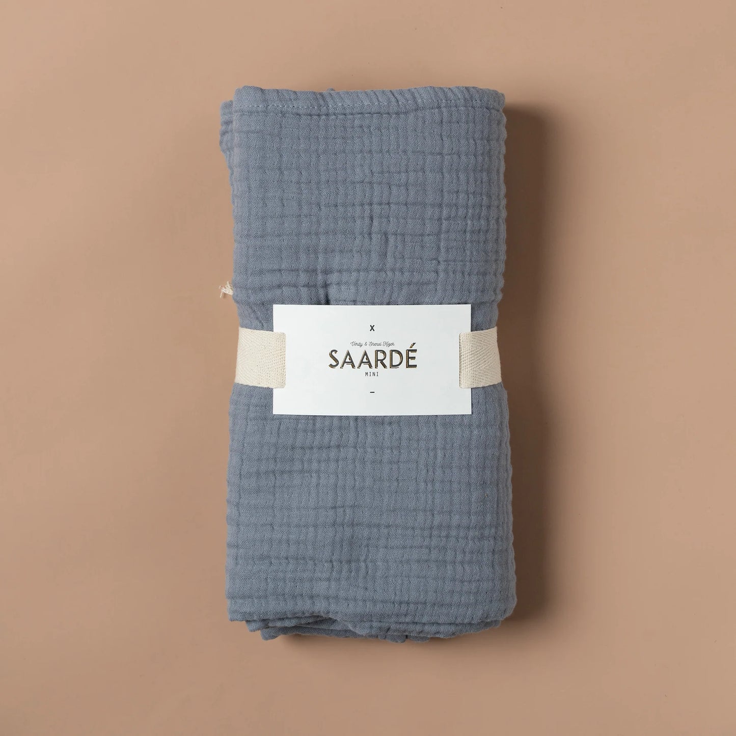 Saarde Turkish Cotton Crinkle Baby Blanket - 5 Colours