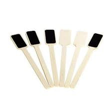 IVORY HOUSE BlackBoard Herb Stakes and Place Setting Tags Pack 6