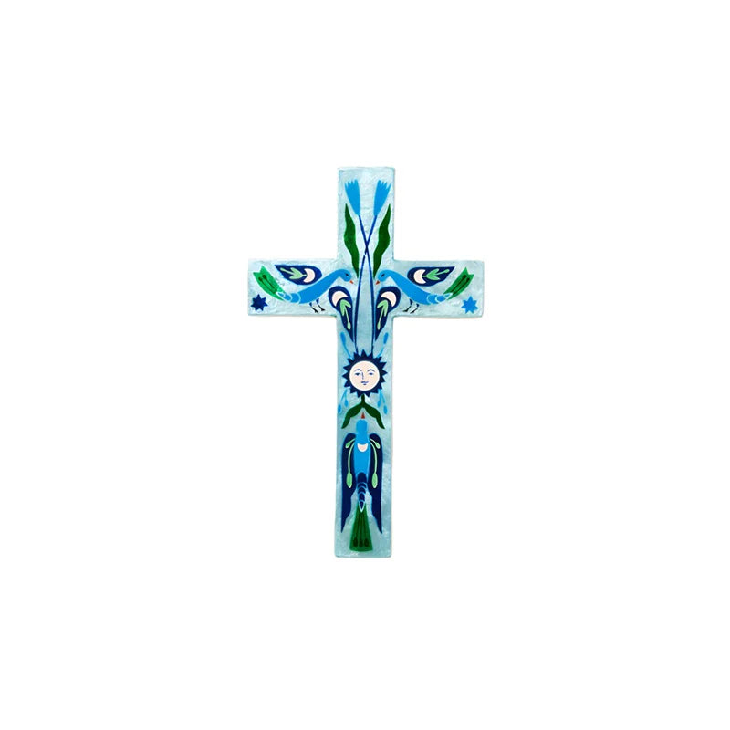 Jones & Co Fable Blue Sun Cross - Large