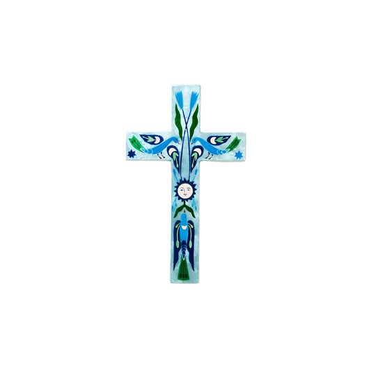 Jones & Co Fable Blue Sun Cross - Large