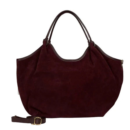 Hector Suede Leather Bag - large
