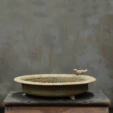 Paloma Shallow Dish with Bird