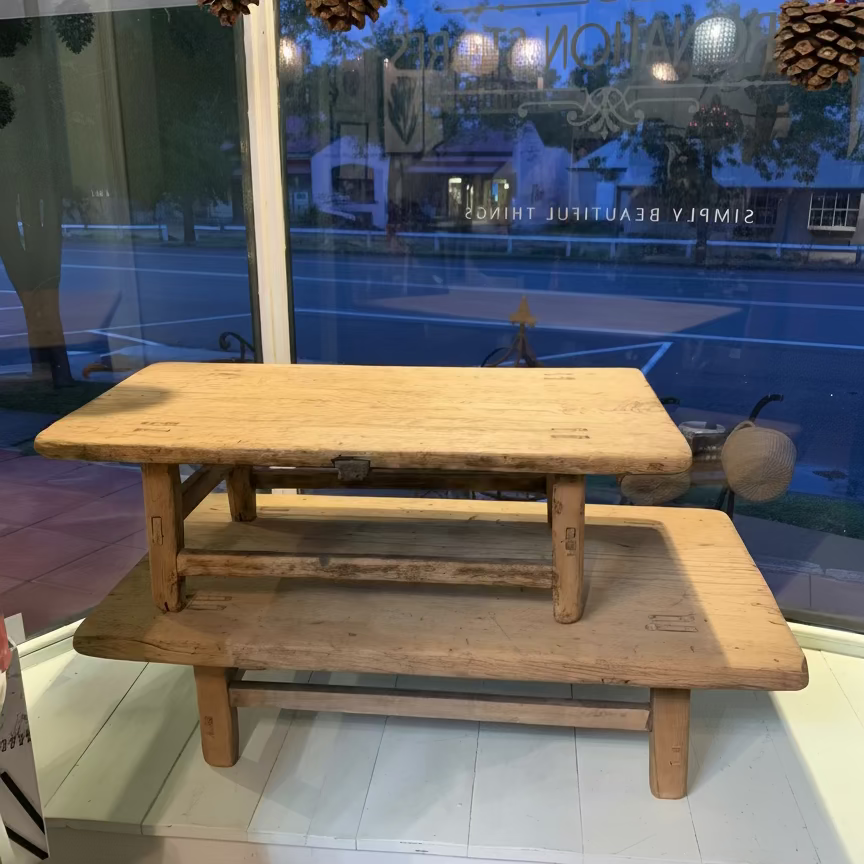 Low Wooden Table