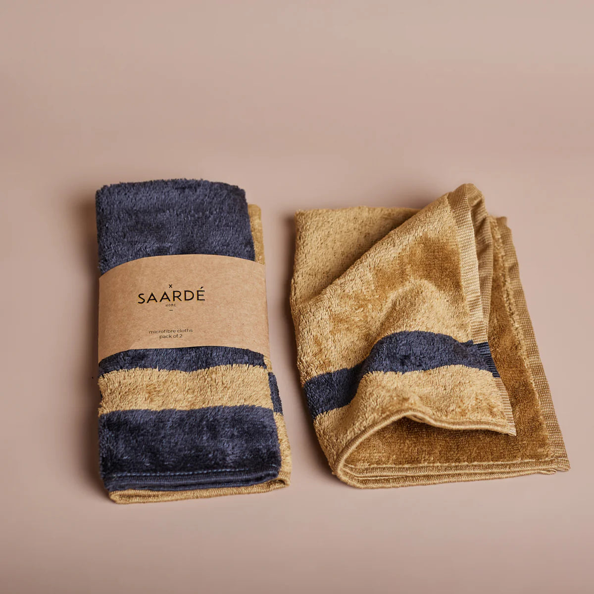 Saarde Microfibre Cotton Cloths - Set of 2