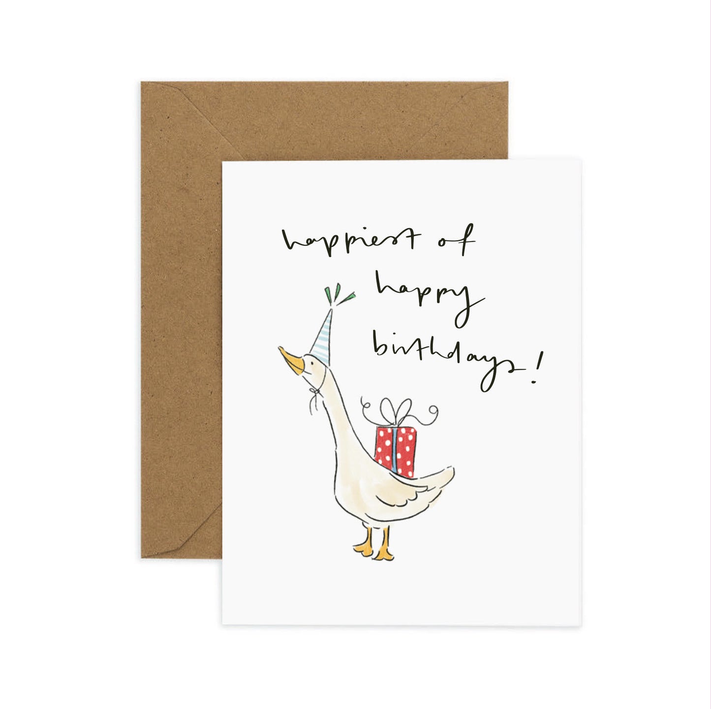 Birthday Duck Greeting Card
