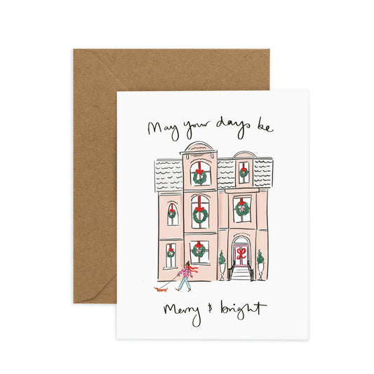 Merry & Bright Christmas Card