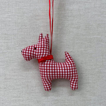 Scottie Dog Christmas Decoration